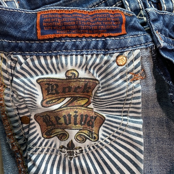 Rock Revival Boot Easy Jeans 27”x33” - Picture 8 of 12